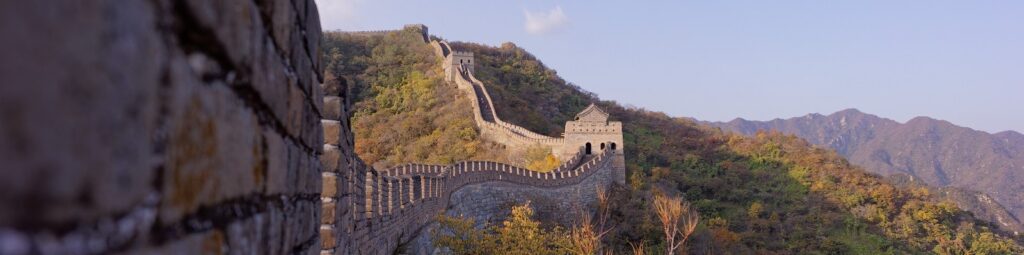 Busy streets|China on Globe|Great Wall of China